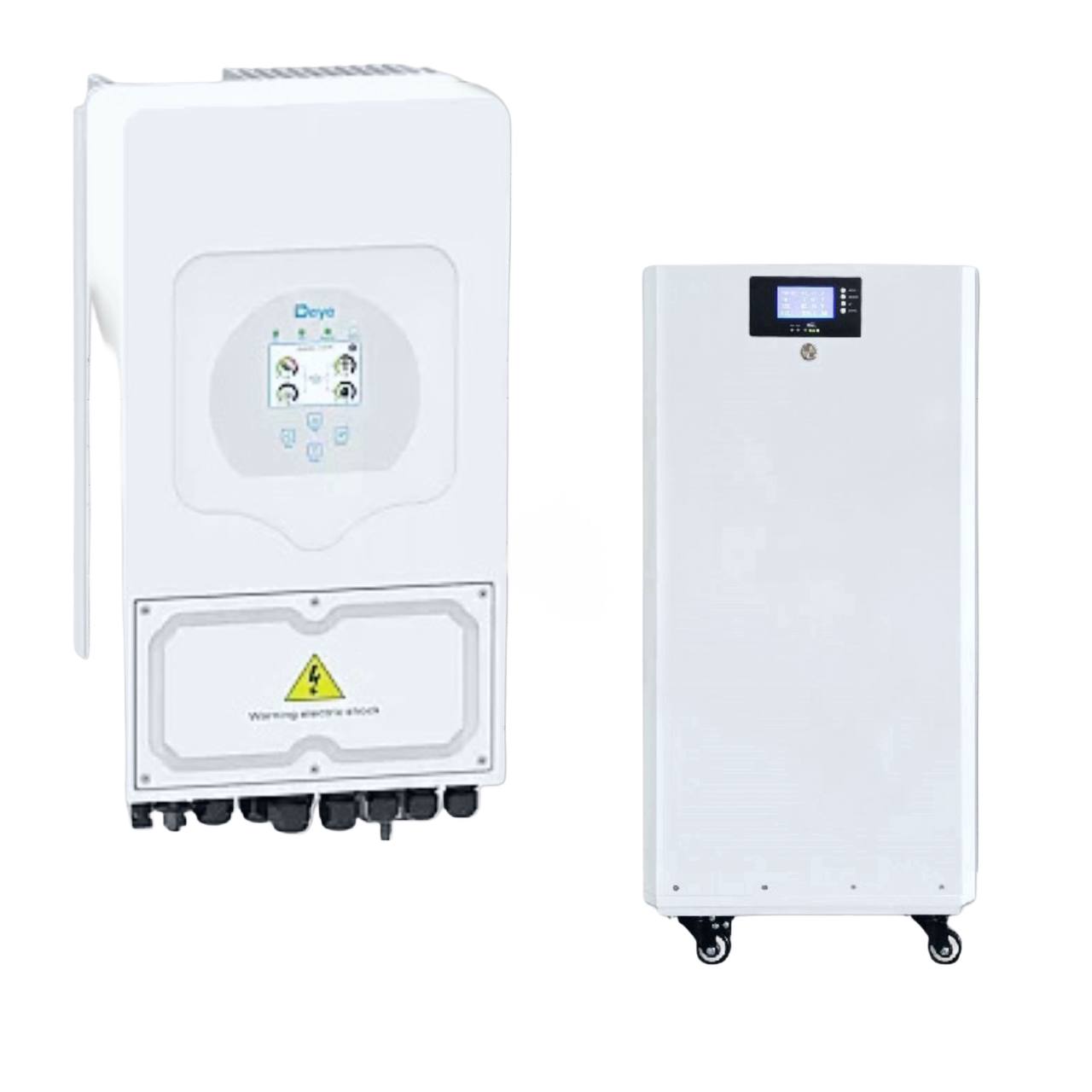 Енергосистема 14,3 кВт: інвертор Deye 6 кВт + LiFePO4 48V/280Ah