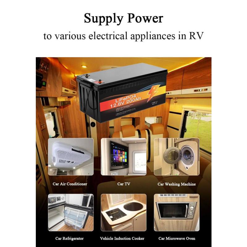 2,4 кВт. Акумуляторна батарея 12V/200AH LiFePO4