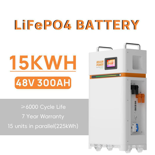 15 кВт LiFePO4  48V 300Ah. Акумуляторна батарея