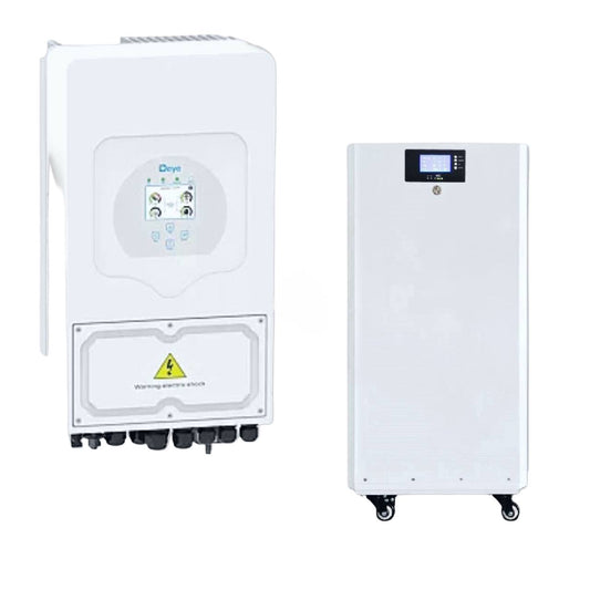 Енергосистема 14,3 кВт: інвертор Deye 6 кВт + LiFePO4 48V/280Ah