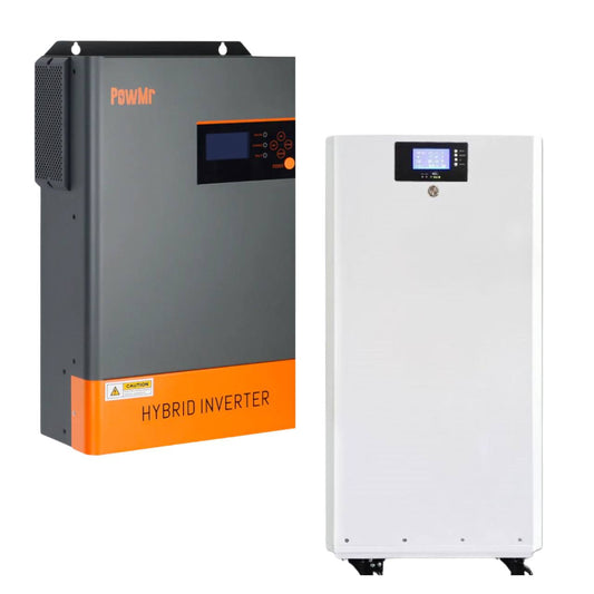 Енергосистема 14.3кВт PowMr POW-HVM6.2K-48V-LIP + LiFePO4 48V/280AH